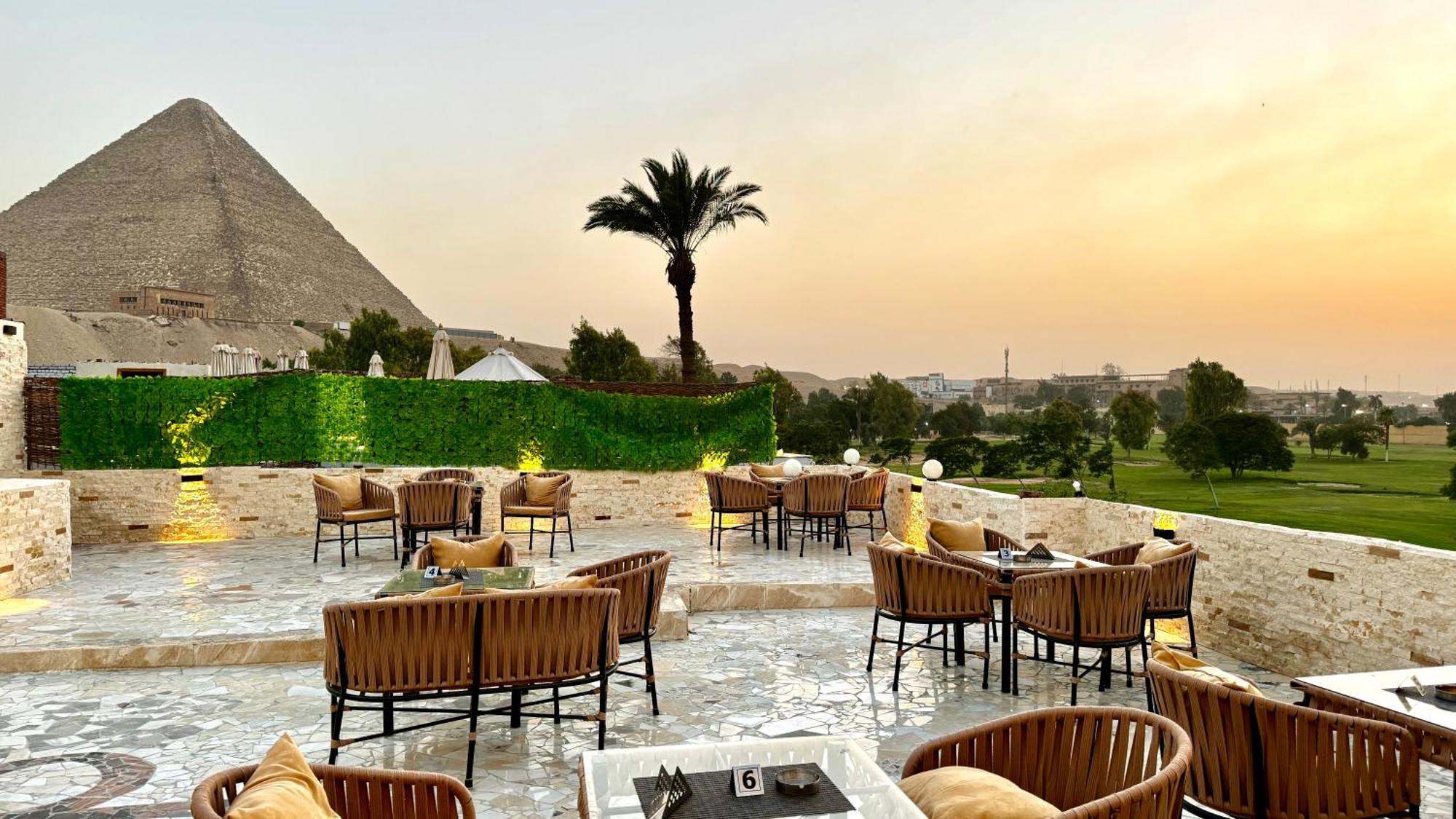 فندق Golf Pyramids View Kafret el-Gabal المظهر الخارجي الصورة
