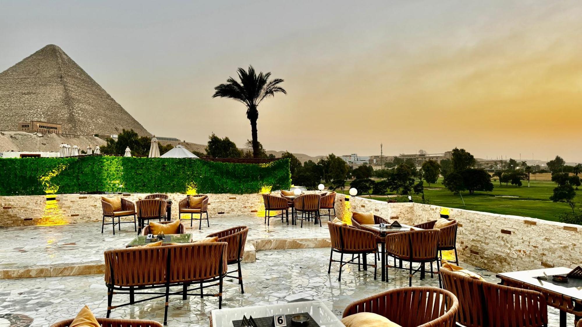 فندق Golf Pyramids View Kafret el-Gabal المظهر الخارجي الصورة